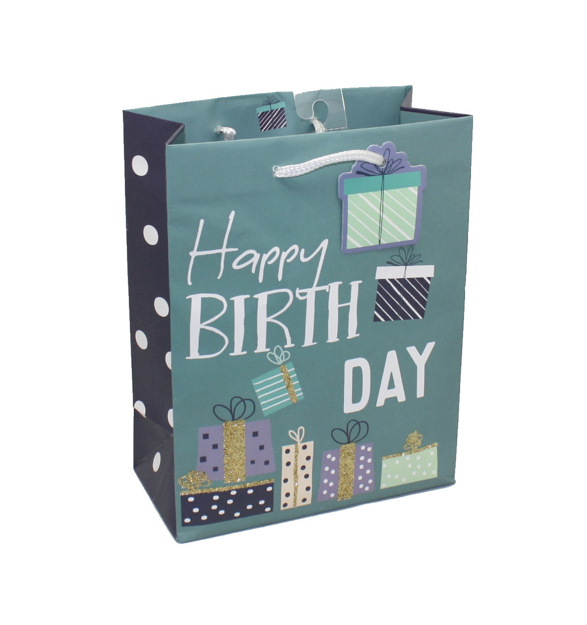 Bolsa de regalo de cumpleaños de regalos clásicos