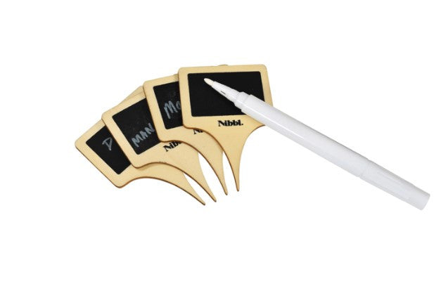 Ensemble de 4 marqueurs à fromage avec stylo