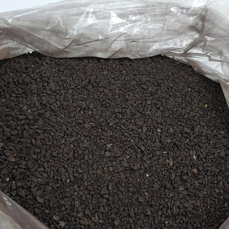 Granular Humic Acids fertilizer, dark brown granules in a bag, Grow Organic on Tampa Home & Garden Store