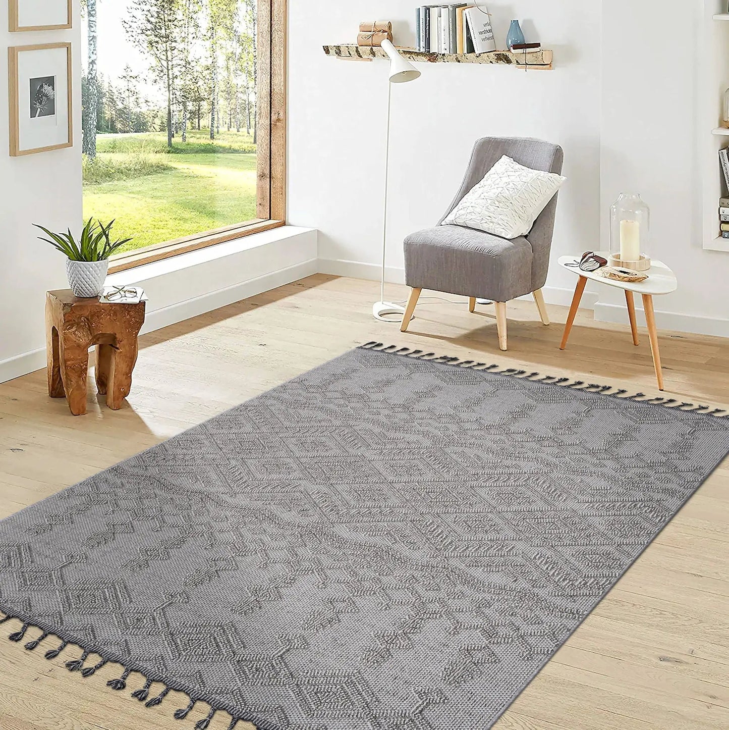 Guros Indoor Outdoor Rug Neutral Polypropylene
