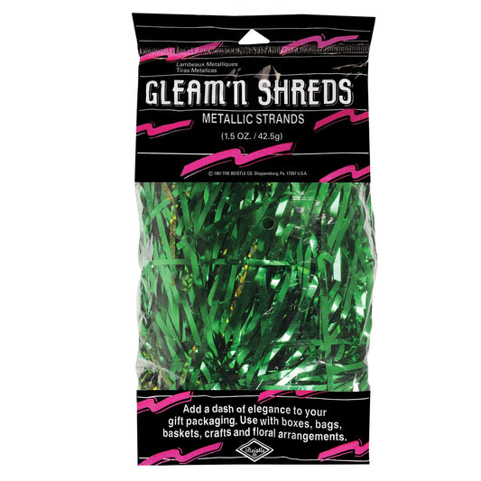 Gleam'n Shreds Brins Métalliques - Vert