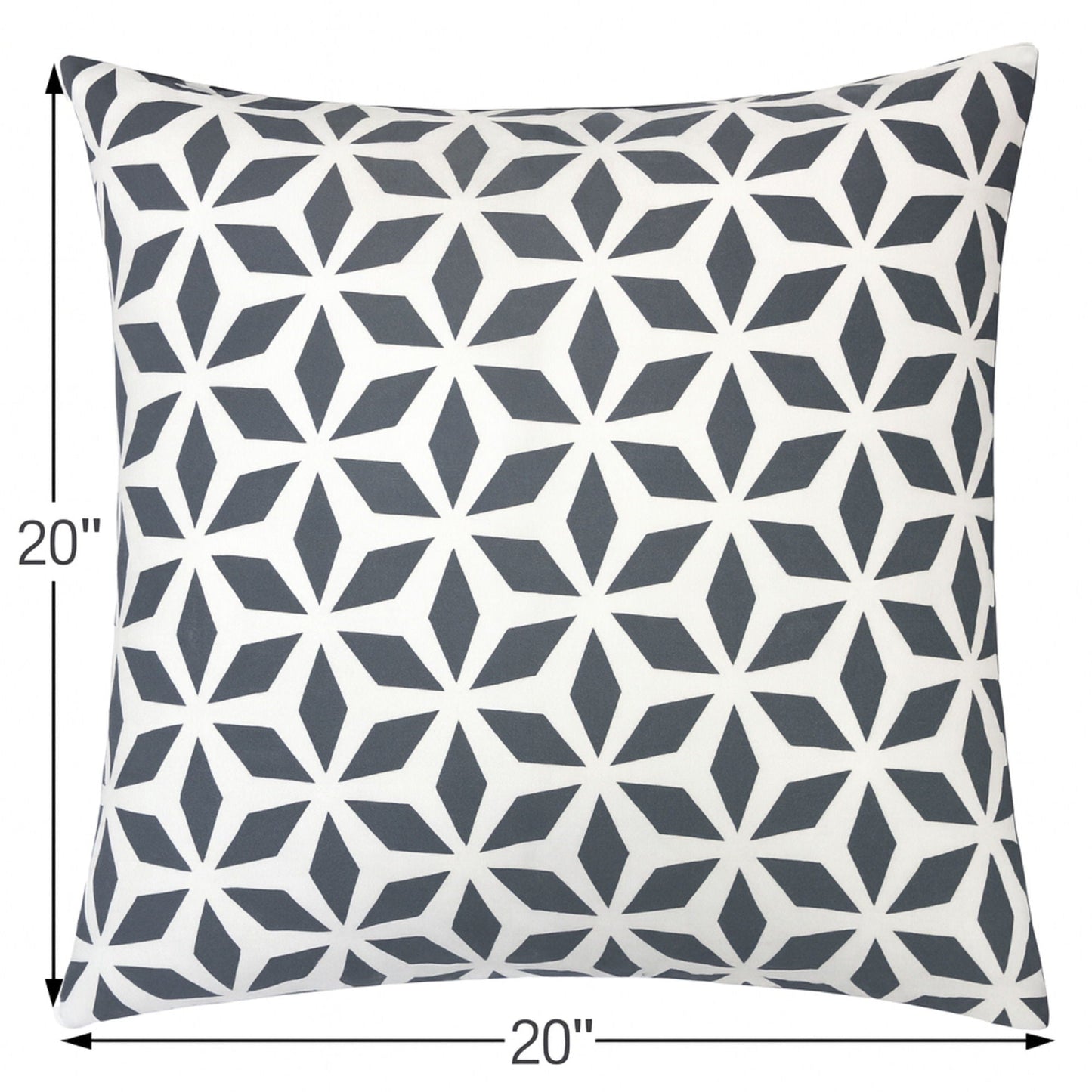 Crystal Burst Indoor and Outdoor Accent Pillow