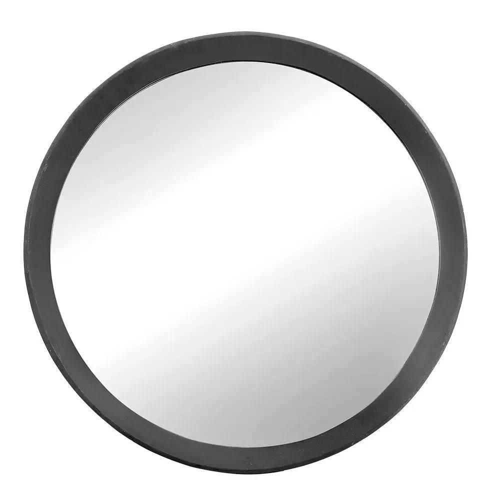 Transitional Decor Mirror with Frame for Bathroom