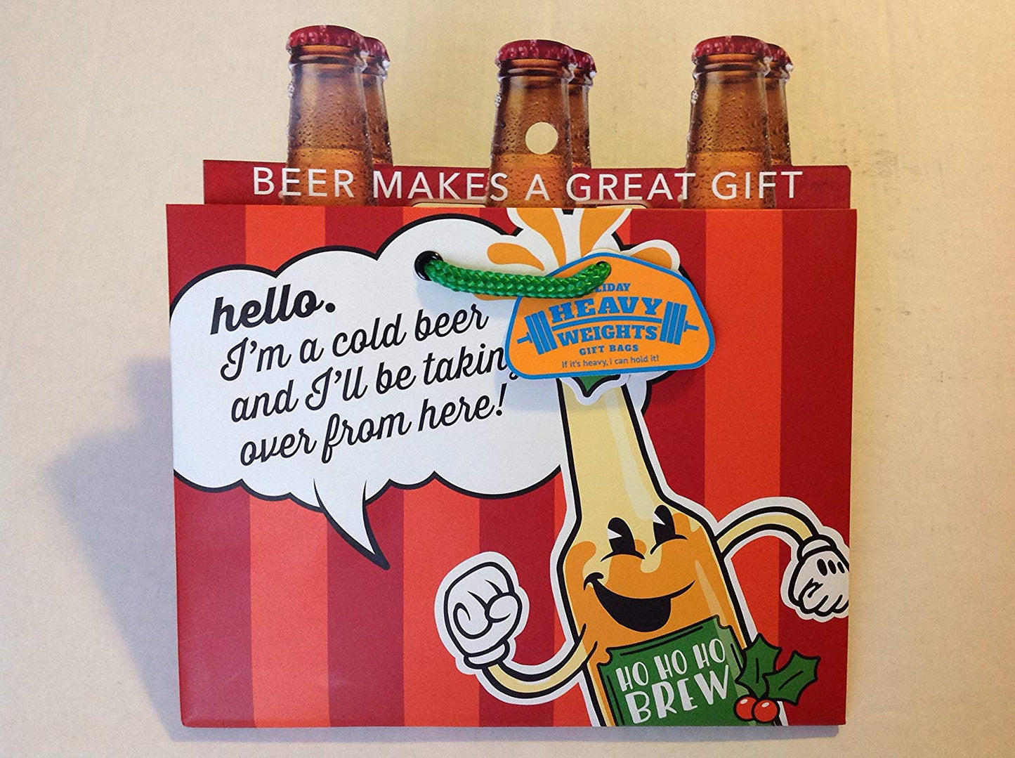 Bolsa de regalo resistente para paquetes de 6 - Hohoho Brew