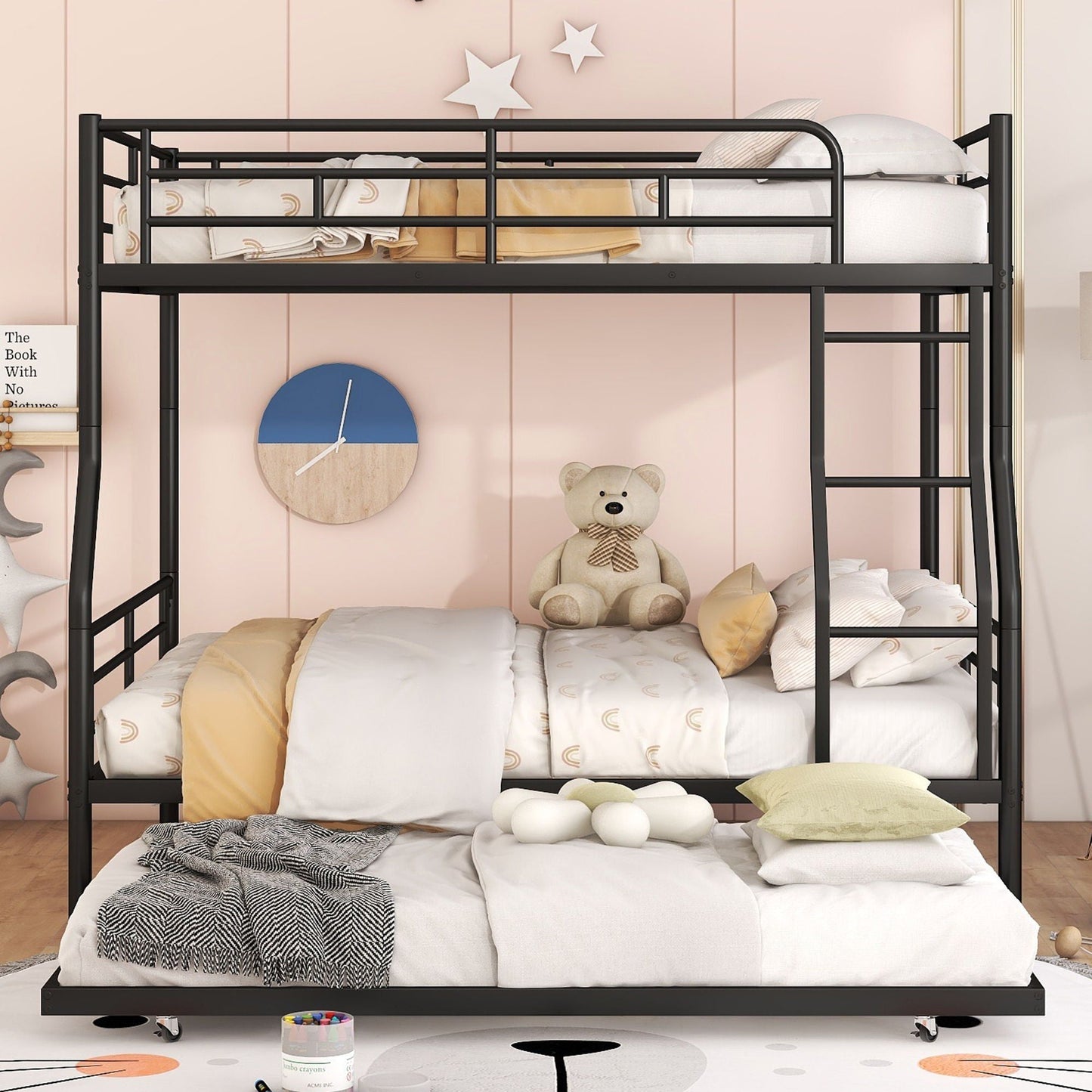 Durable Steel Bunk Bed For Kids And Teens