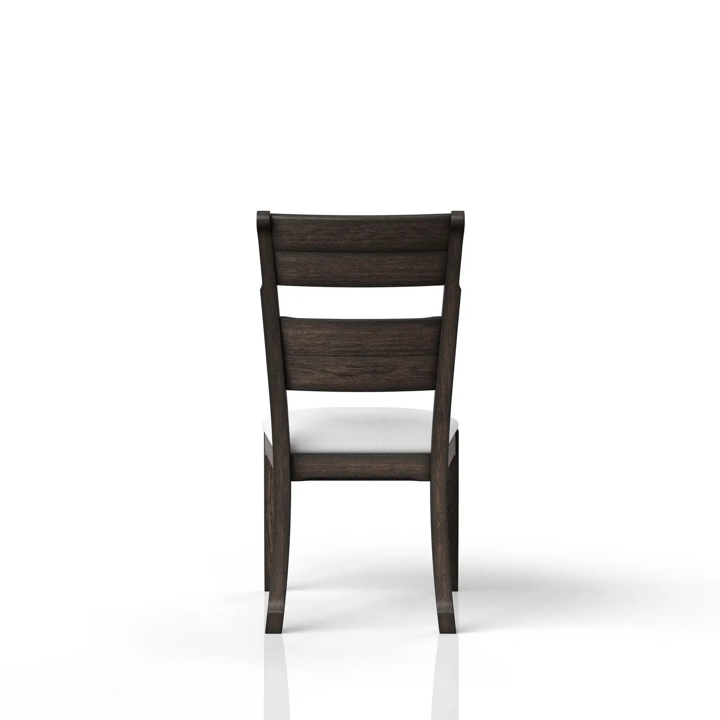Traditional Ladderback Upholstered Side Chair