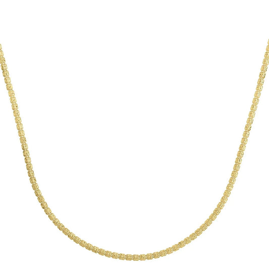 Ice Barrel Chain necklace 14k yellow gold 2.70 mm by Bids.com on Tampa Home & Garden Store