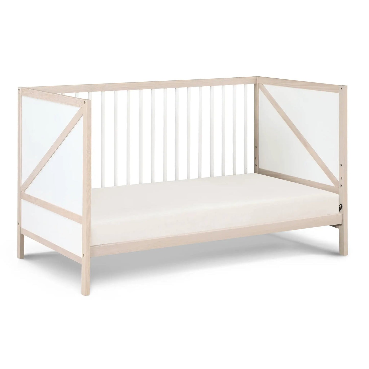 Pixie Zen 3 in 1 Crib Walnut with Z Design