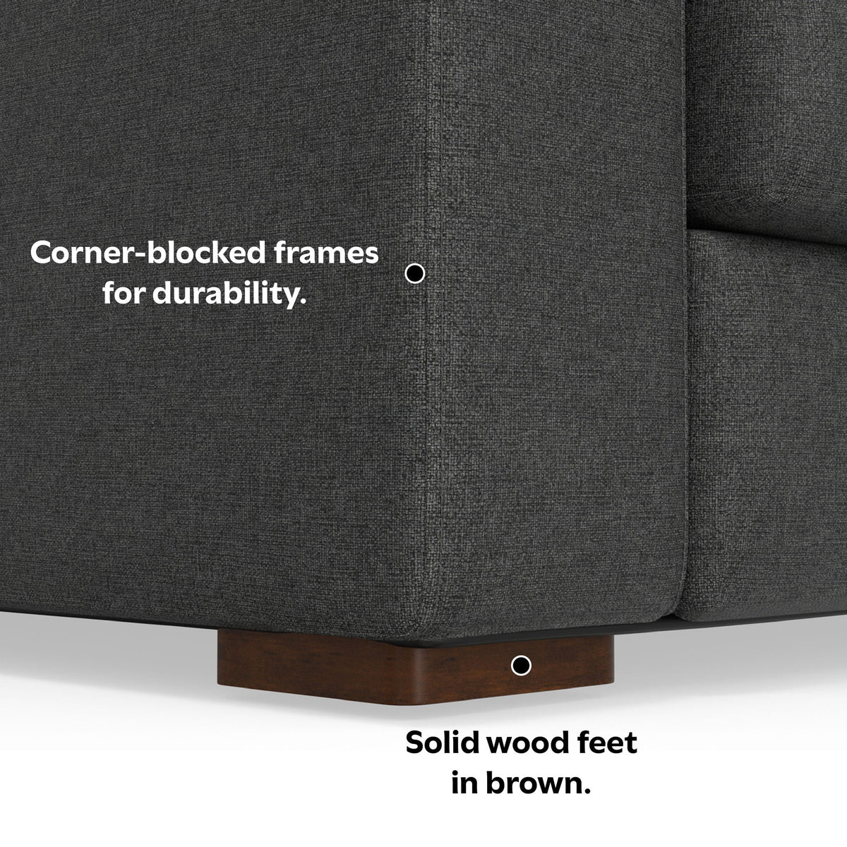 Charlie and Handcrafted Water Repellent Sofa