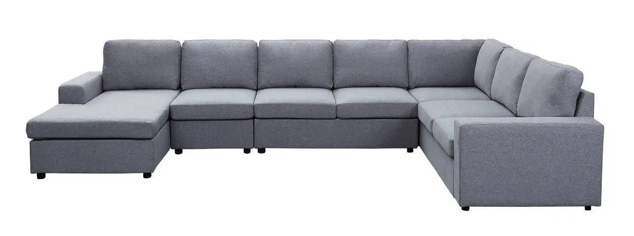 Tifton 7 Seat Reversible Modular Sofa Chaise