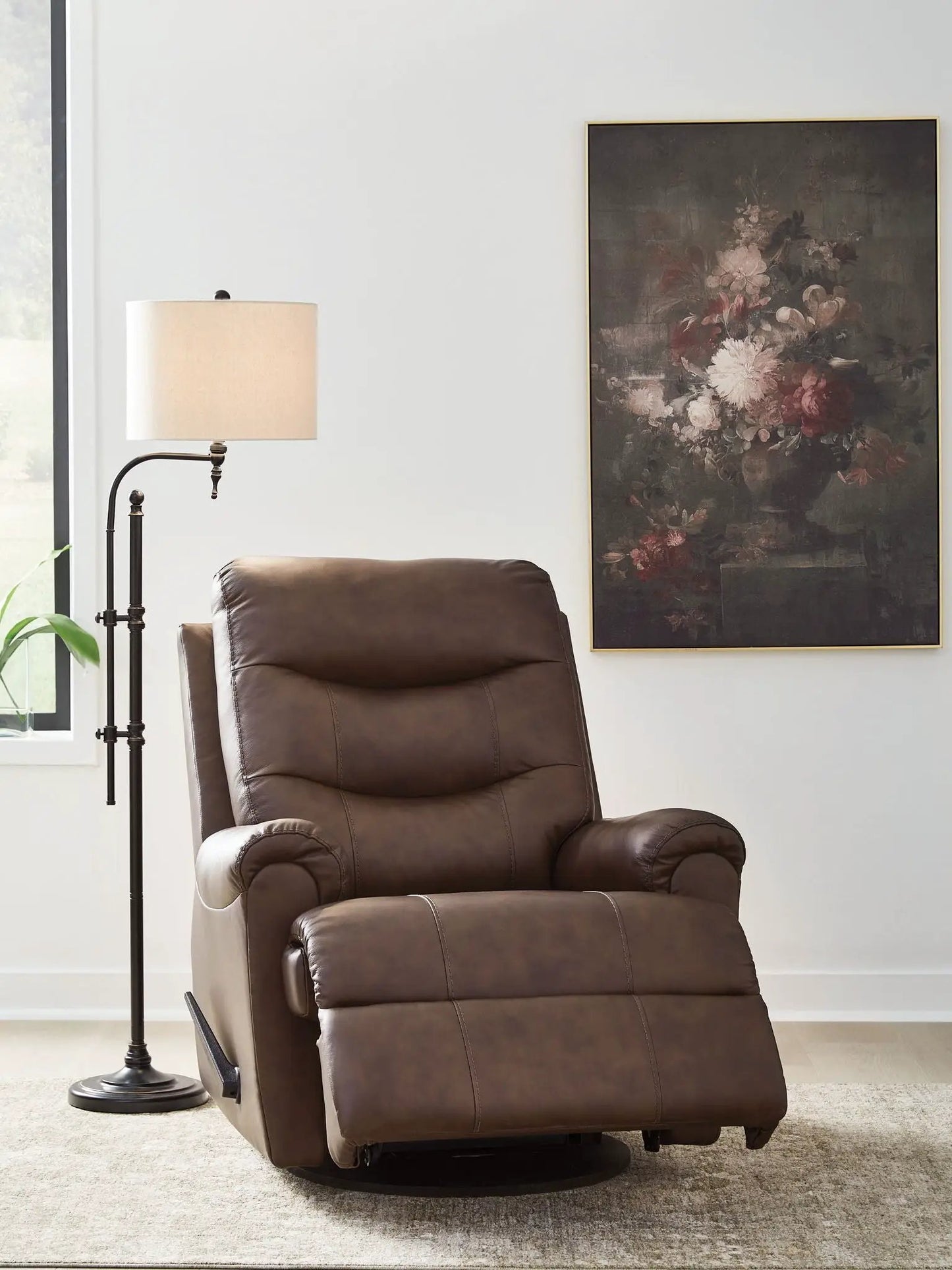 Flynwood Swivel Glider Recliner Cushioned Comfort