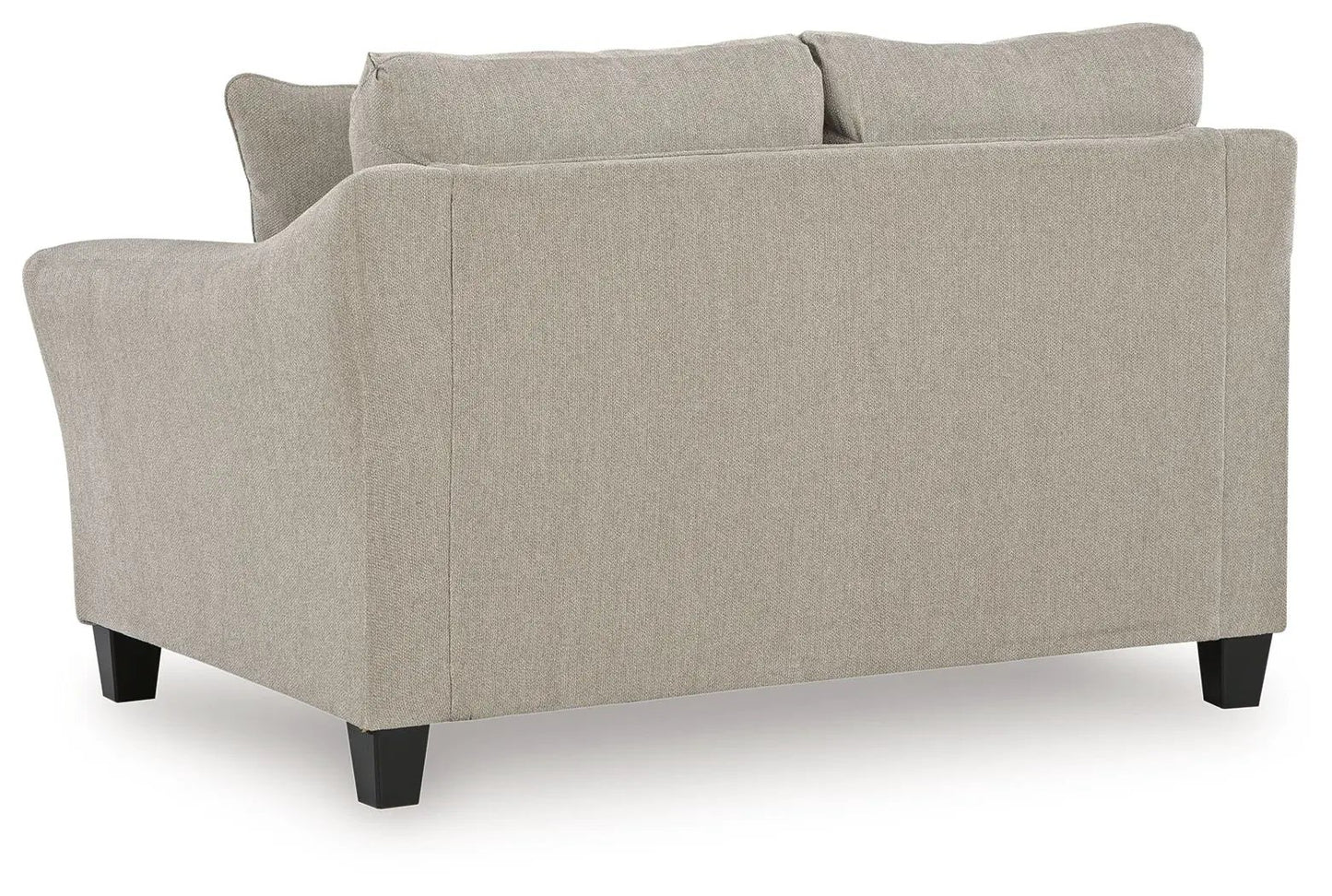 Willarae 2 Pc sofa loveseat in taupe fabric, stationary set by Unique Piece Furniture on Tampa Home & Garden Store