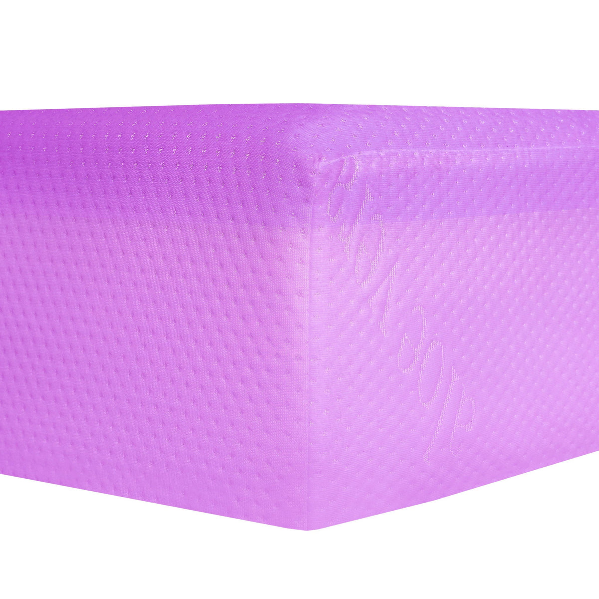 Memory foam mattress cover pink fabric texture with subtle dot pattern by HouseOfZazla on Tampa Home & Garden Store
