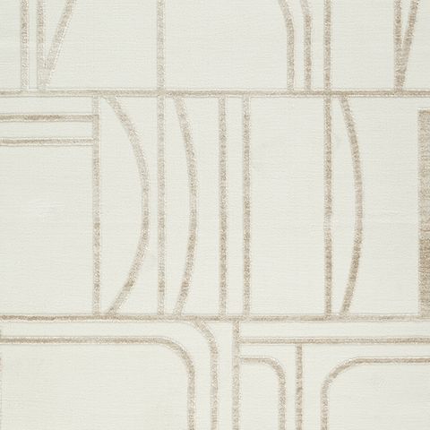 Farongrove Ivory Beige Geometric Area Rug