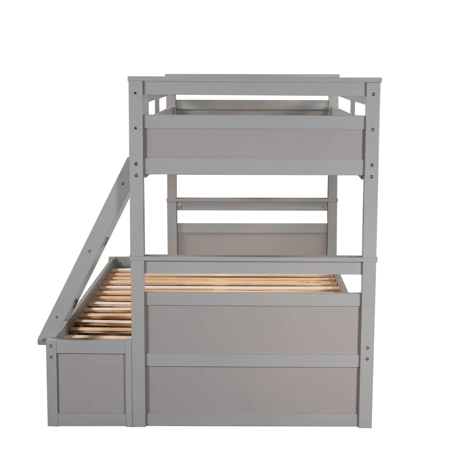 Bunk Bed With Storage and Drawers For Small Rooms