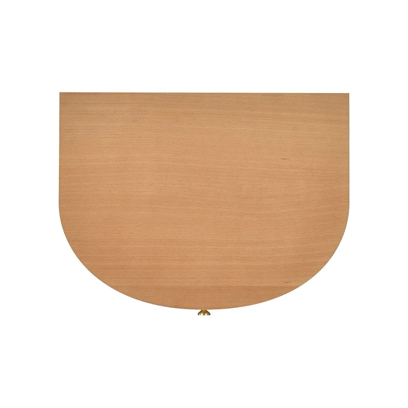 Valentine Two Drawer Beech Storage Side Table
