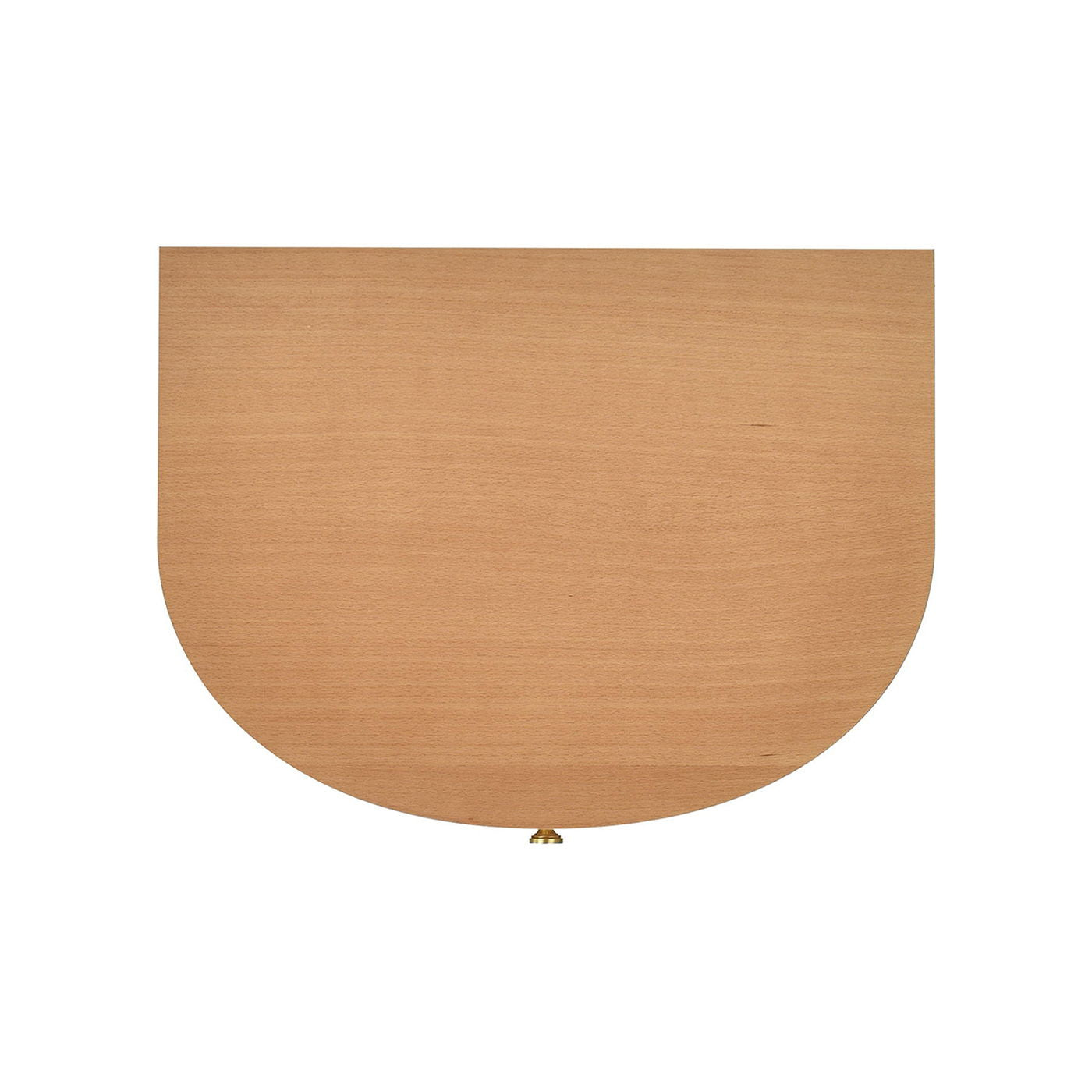 Valentine 2 Drawer Storage Side Table light oak wood with brass knob by HouseOfZazla on Tampa Home & Garden Store