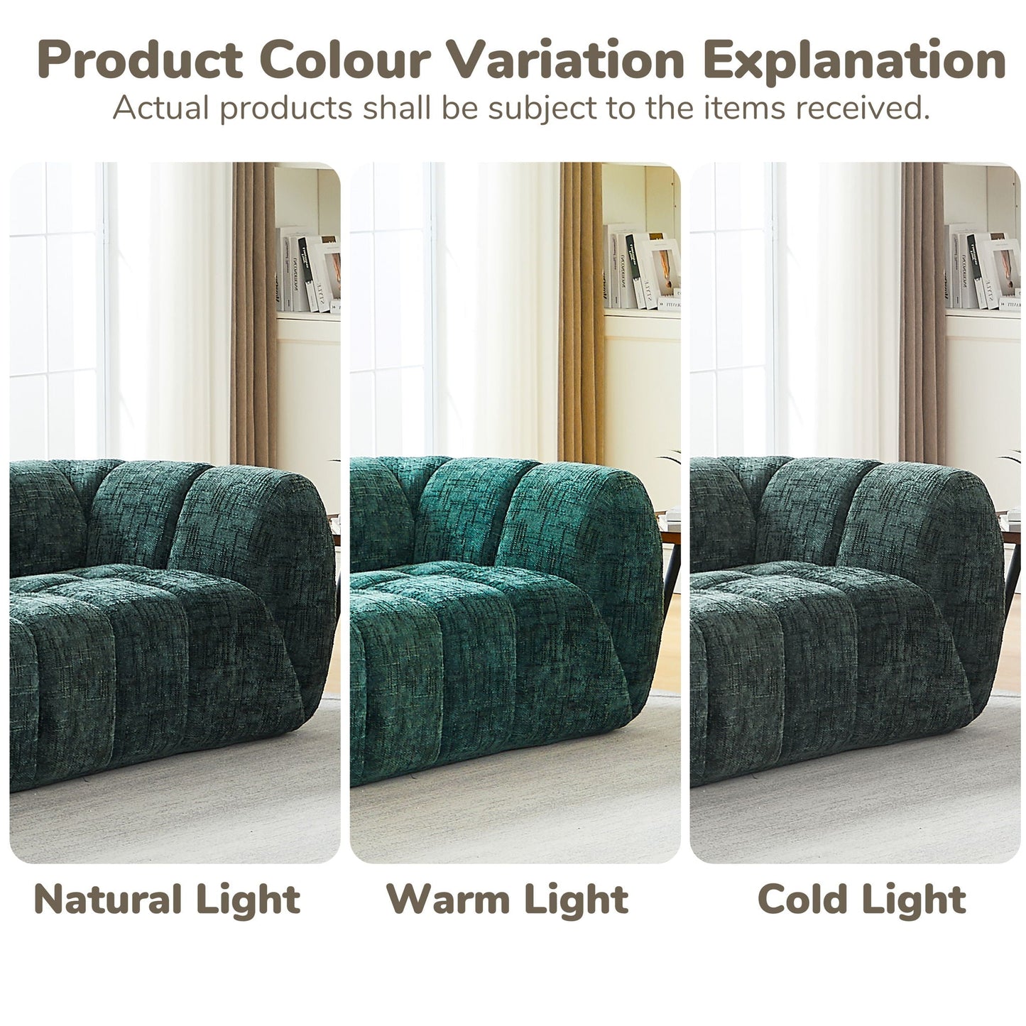 Rounded Cloud Sofa and Piano Key Backrest Design