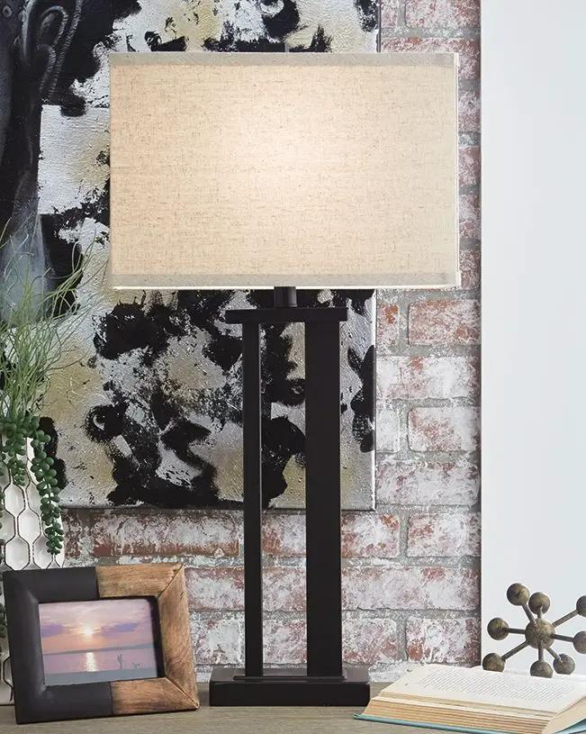 Aniela Metal Table Lamp Set of 2 Silver Finish