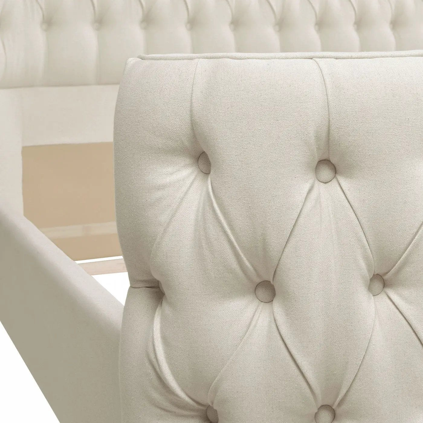 Brooklyn Tufted Bed Headboard and Footboard Set