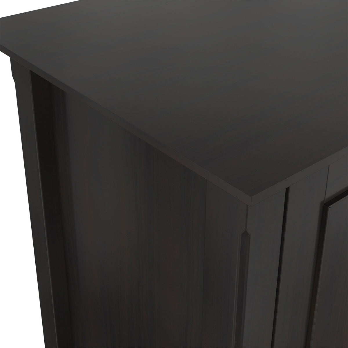 Amherst 2 Door Storage Cabinet with Adjustable Shelving, brown finish, accent cabinet on Tampa Home & Garden Store