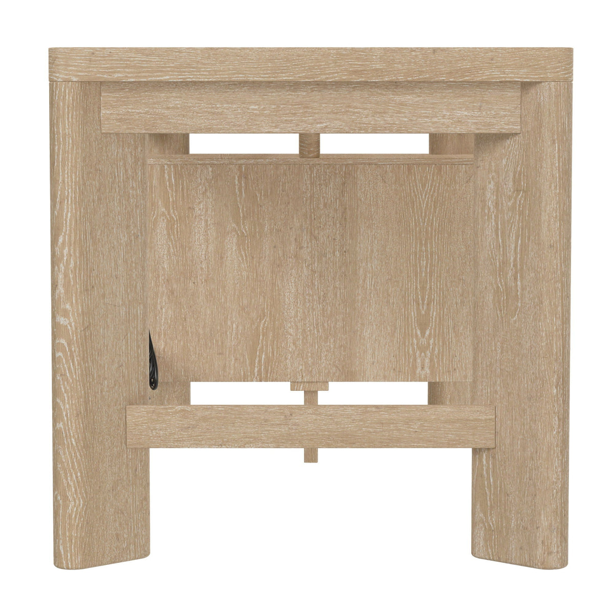 Tan wood writing desk 58 inch by HouseOfZazla with spacious surface on Tampa Home & Garden Store