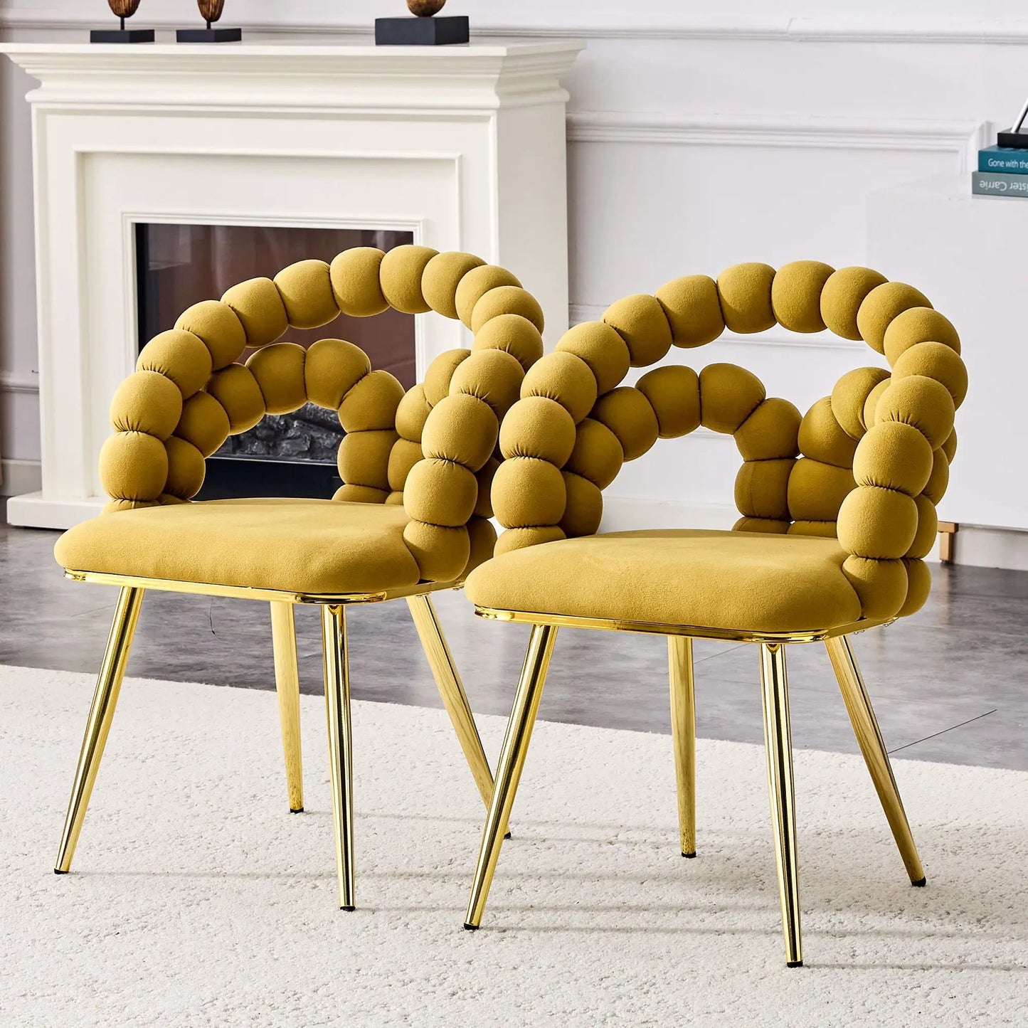 Puffy Bubble Ball Chain Chairs For Dining Room