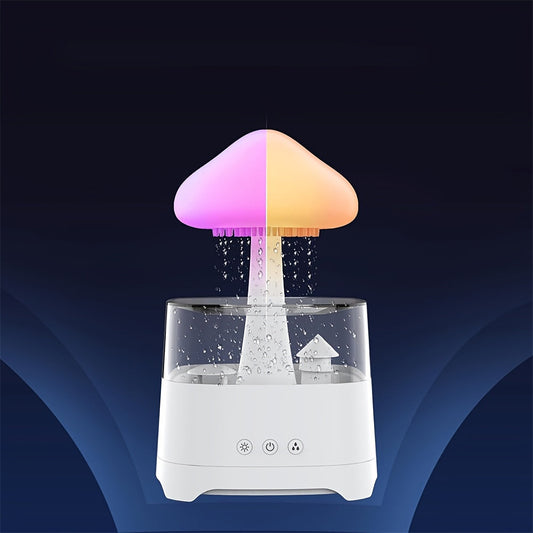 Rain Cloud Humidifier – 7-Color Aromatherapy Diffuser with Remote for Bedroom - Tampa Home & Garden Store
