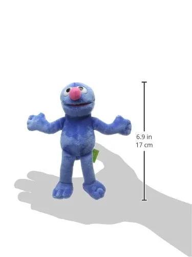 Sesame Street Grover beanbag plush blue fuzzy stuffed animal 6.9 in on Tampa Home & Garden Store