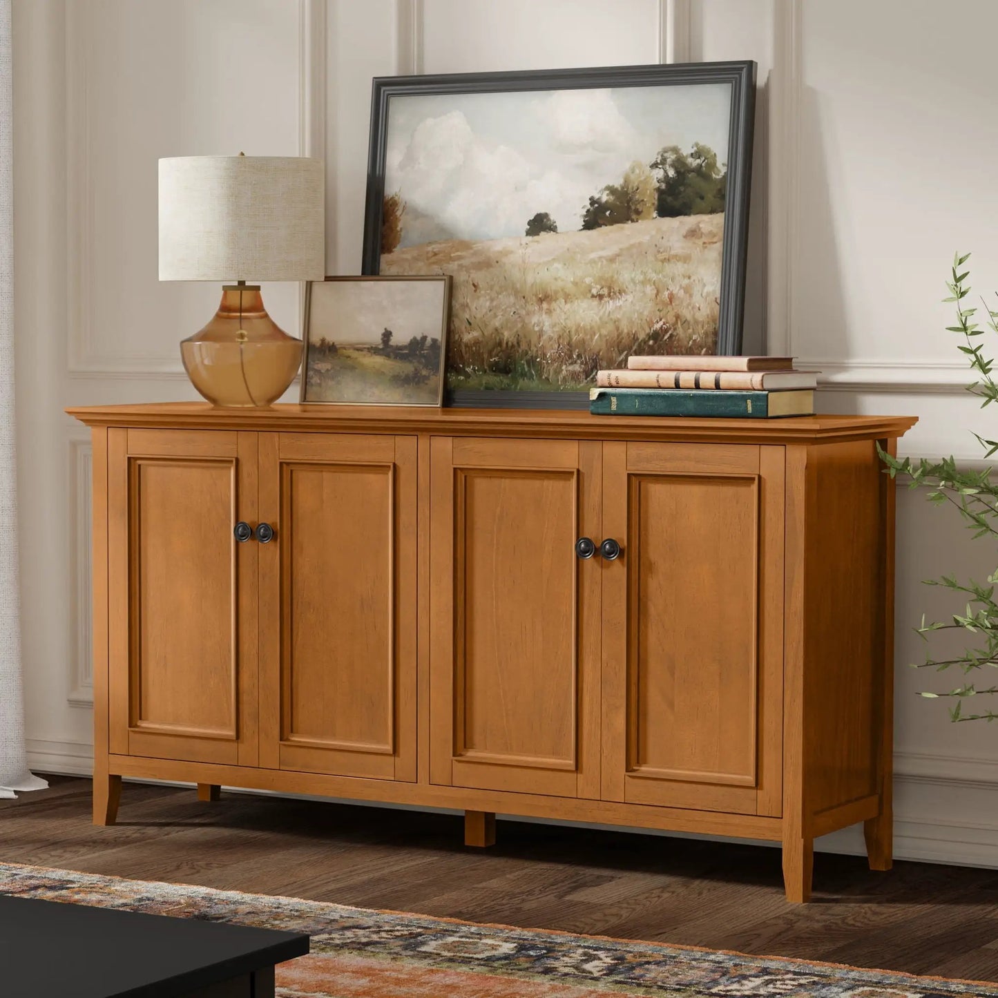 Amherst Four Door Cabinet With Adjustable Shelves