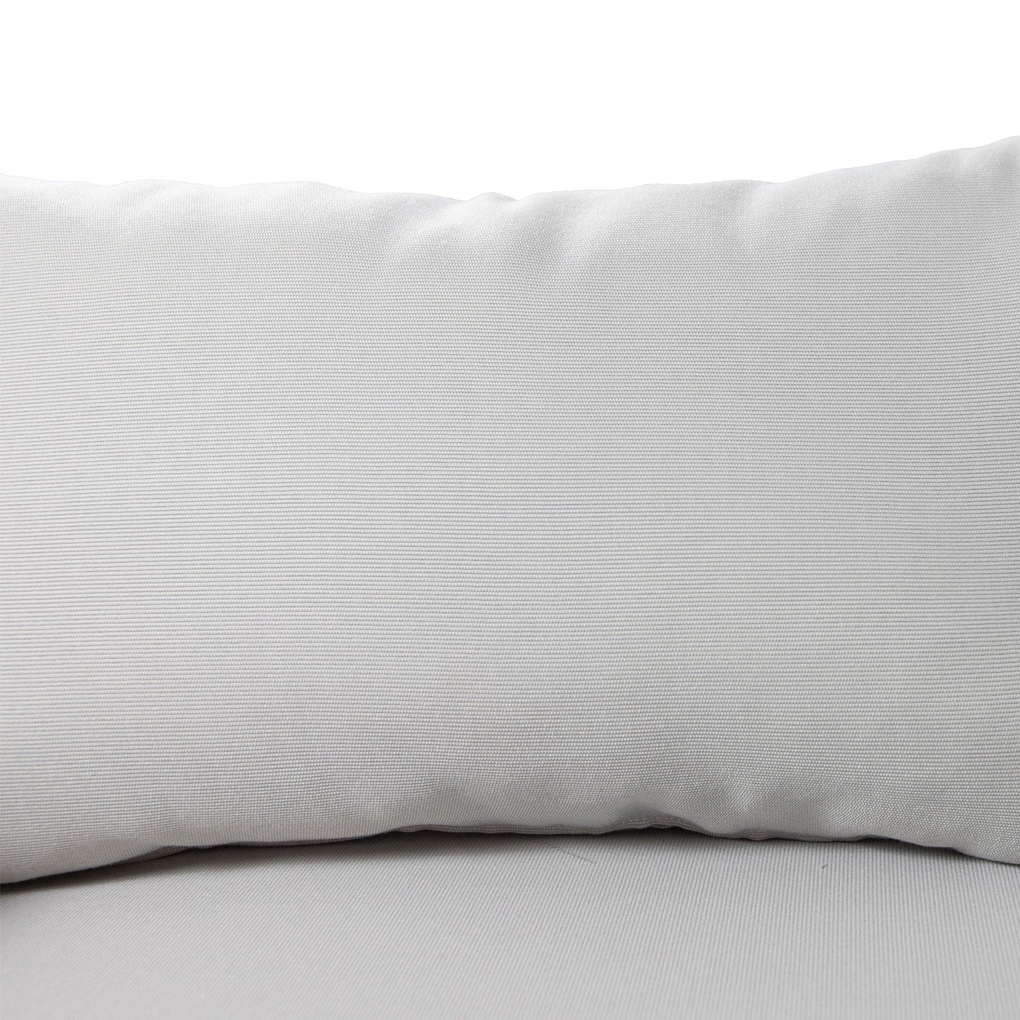 Sofas Claremont daybed cushions in white textured fabric close-up by HouseOfZazla on Tampa Home & Garden Store