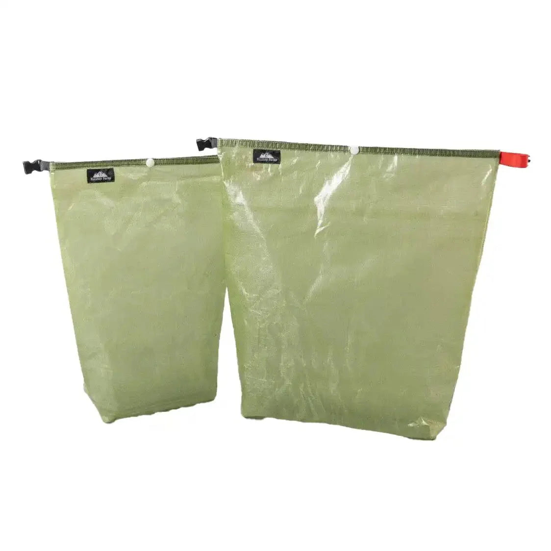 Food Bag (ultralight DYNEEMA) Bear bag two olivegreen bags with Hilltop Packs LLC logo on Tampa Home & Garden Store
