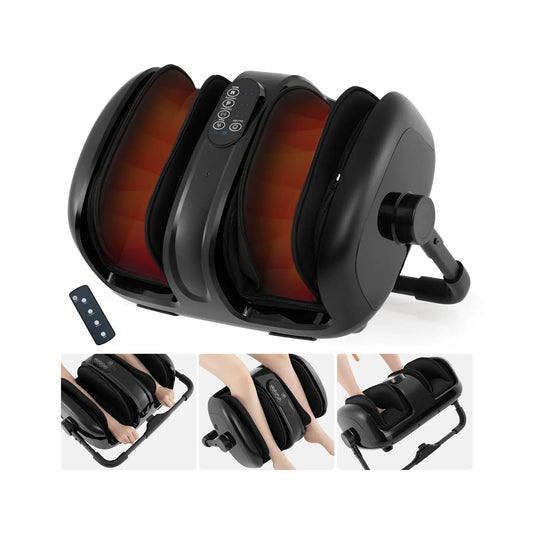 Foot and Calf Massager with Heat DirectDeals black massager with remote on Tampa Home & Garden Store