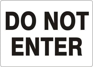 Do Not Enter - Tampa Home & Garden Store