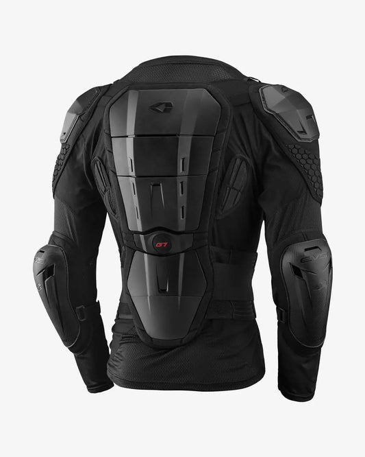 G7 Ballistic Jersey and Impact Shield back protector, EVS Sports, black/gray on Tampa Home & Garden Store
