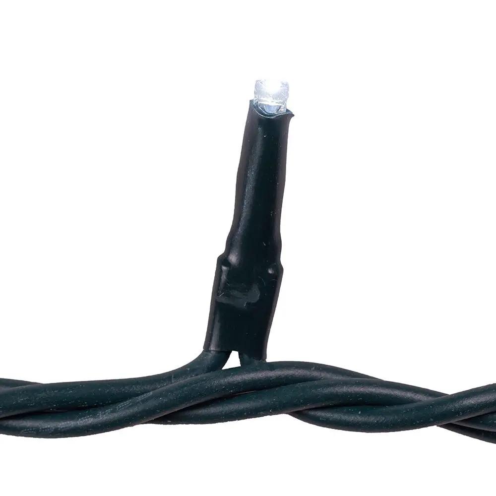 300-Light 3MM Cool White LED Green Wire String Lights - Tampa Home & Garden Store