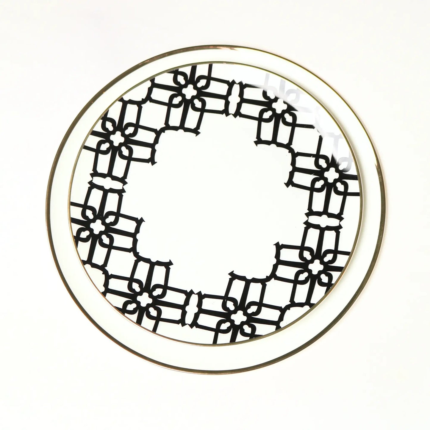Geometric Accent Plate - Set of 4 - Tampa Home & Garden Store