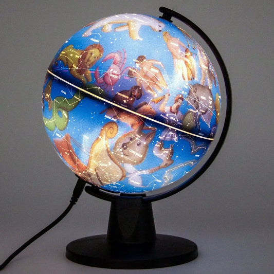 GeoClassic Stars and Constellation Globe for Kids, blue globe on stand by Ultimate Globes on Tampa Home & Garden Store