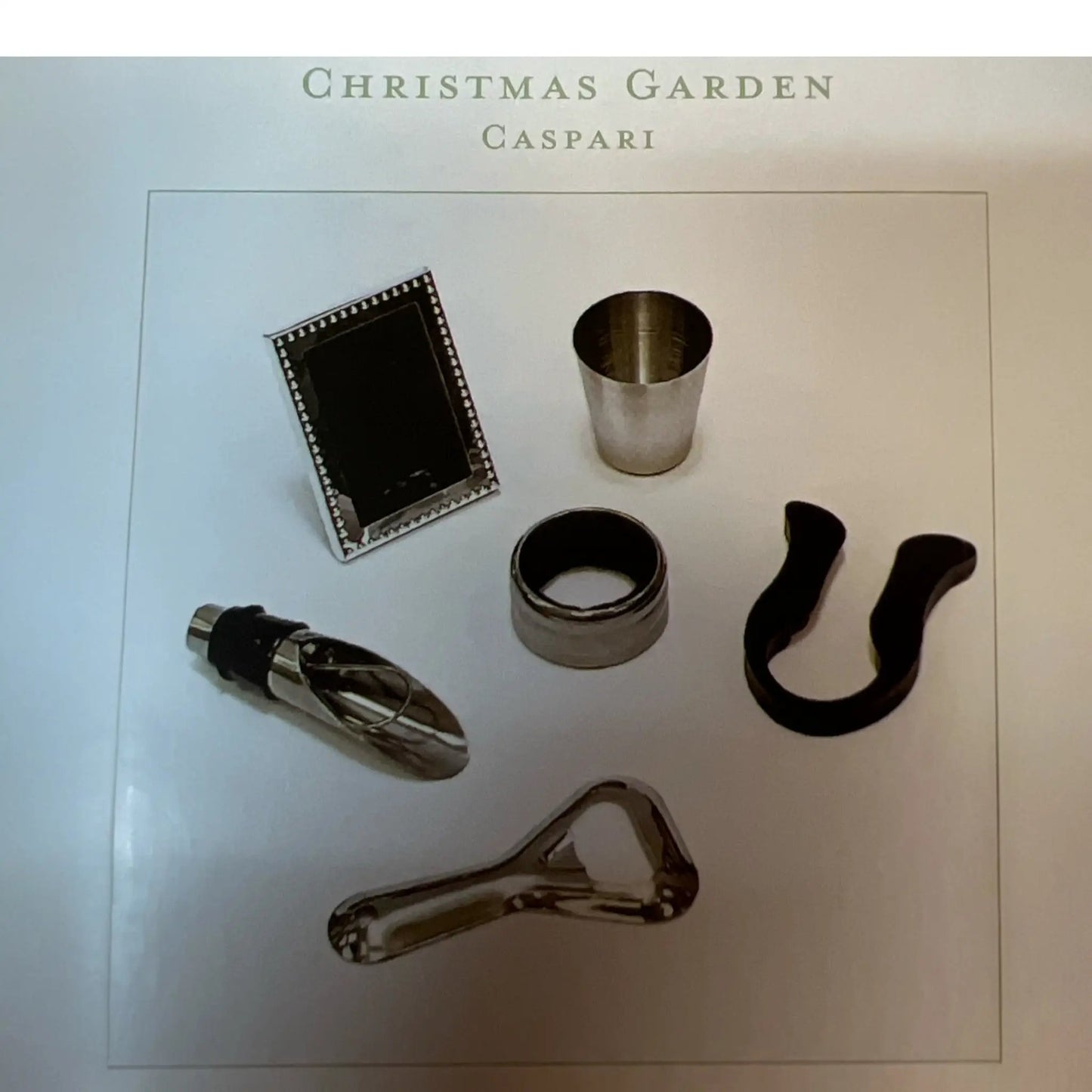Christmas Garden Crackers 12 Inch Festive Caspari crackers with metallic accents on Tampa Home & Garden Store