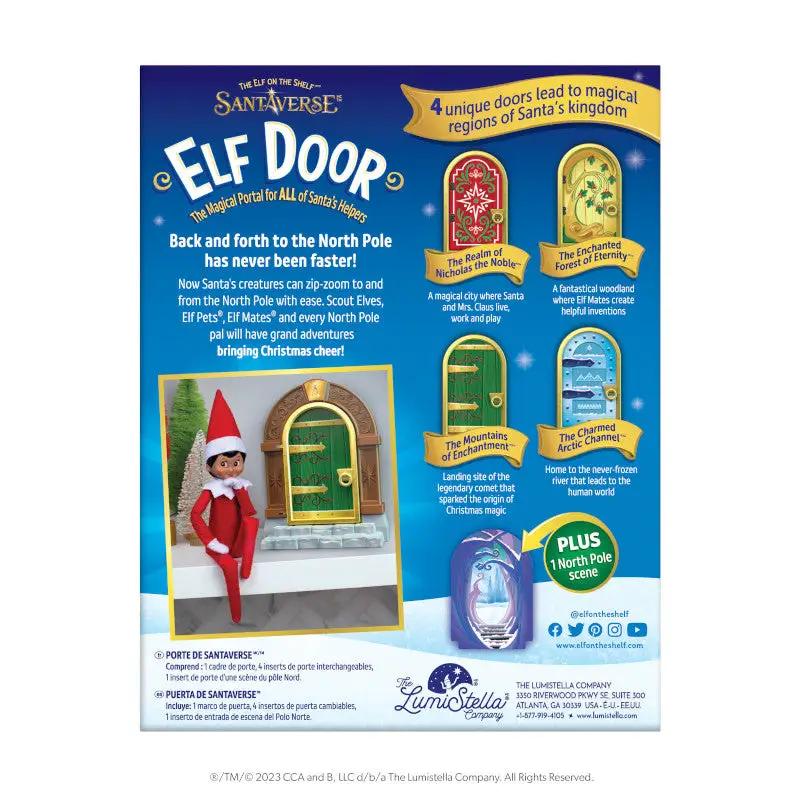 Santaverse Elf Door set of 4 for the Elf on the Shelf by The Country Christmas Loft on Tampa Home & Garden Store