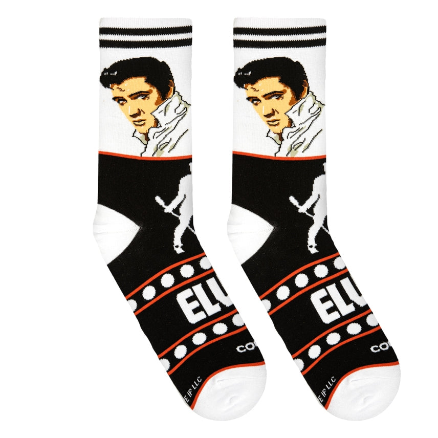Elvis Glam Crew Socks
