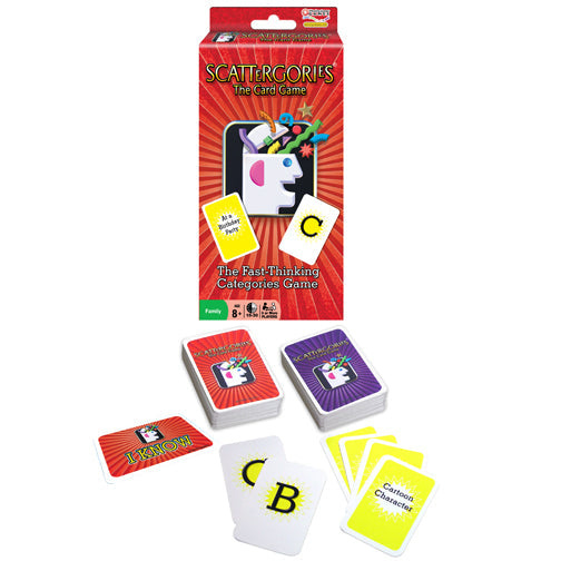 Juego de cartas Scattergories