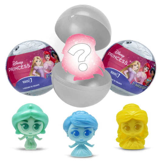 Mash'ems Disney Princess Series 7 squishy toys set of 3 pastel figures with mystery ball on Tampa Home & Garden Store
