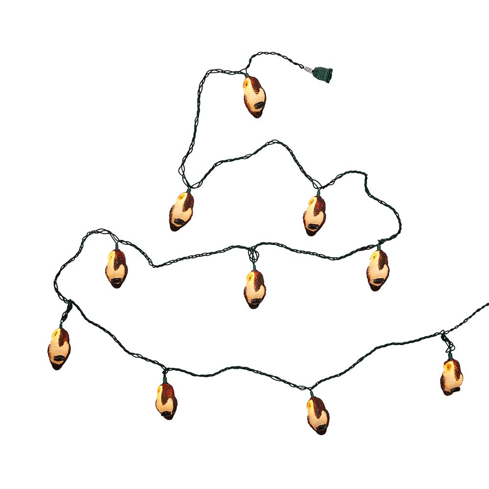 Guirlandes lumineuses de fête - Hiboux
