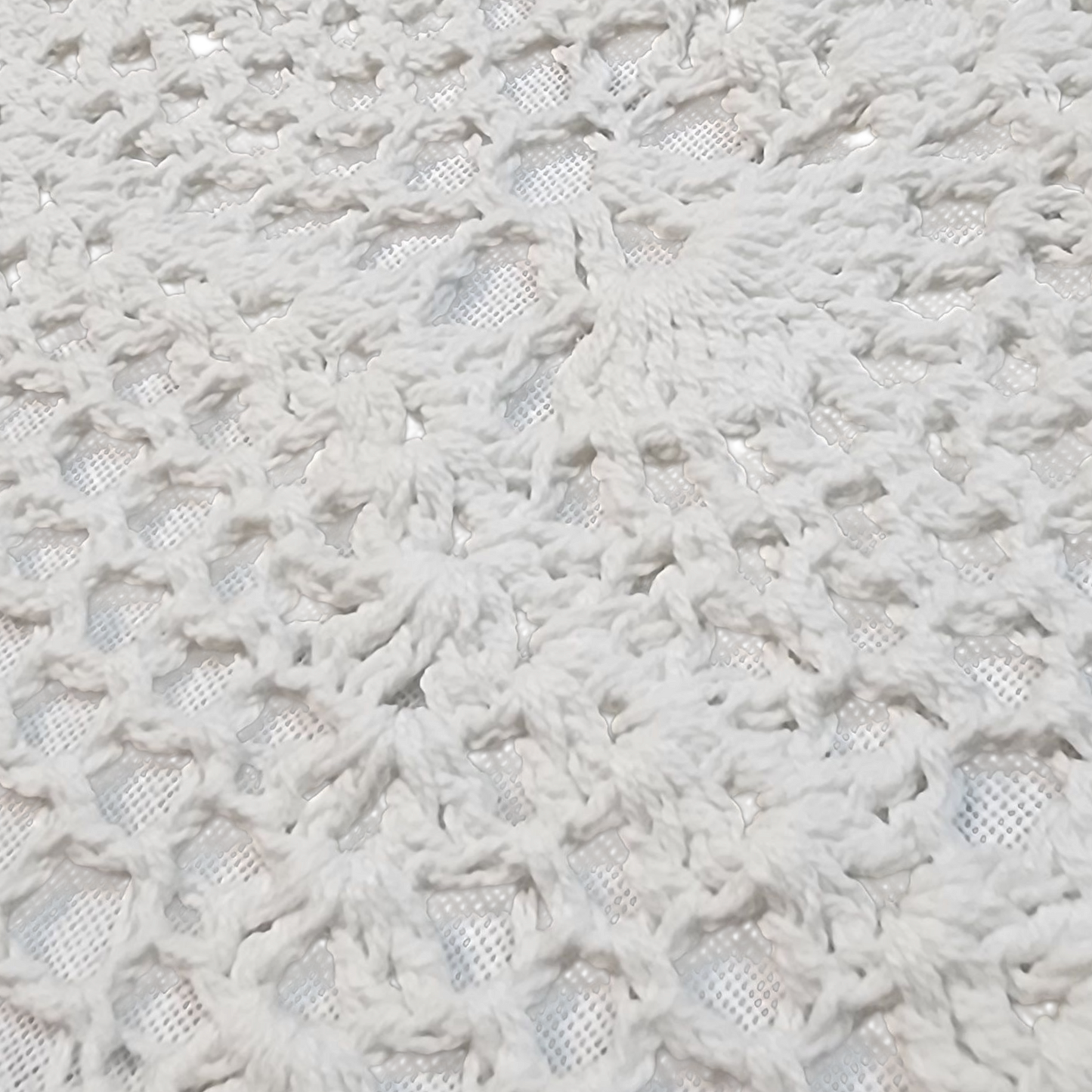 Set de table rond en dentelle au crochet Kadia