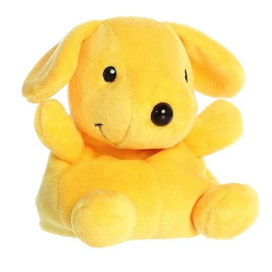 Palm Pal Spot Dog Toy yellow 5-inch plush The Country Christmas Loft on Tampa Home & Garden Store