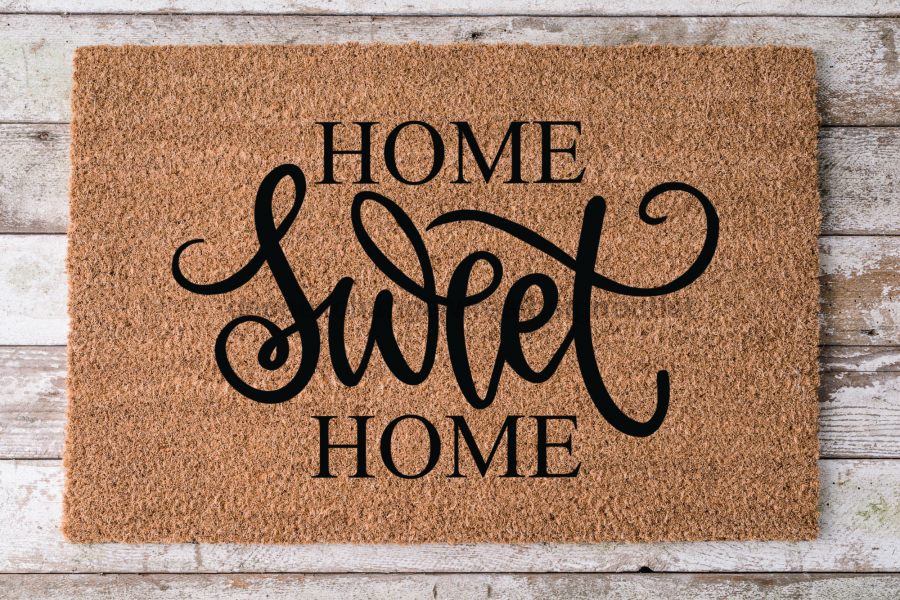 Home Sweet Home - Door Mat - 30x18" Coir Door Mat - DECOE-CM-042