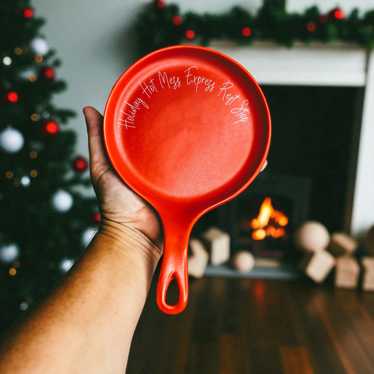 Holiday Hot Mess Stop spoon rest red silicone on Tampa Home & Garden Store