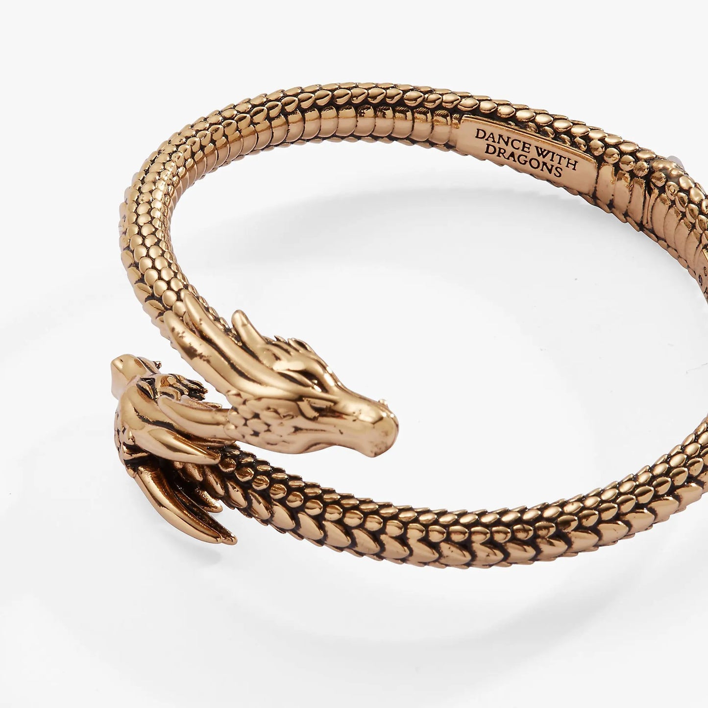 House of the Dragon Cuff Bracelet with Motif