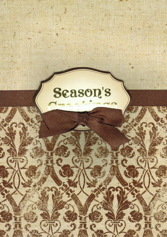 10 Count Handmade Christmas Cards - Paisley Brow - Tampa Home & Garden Store
